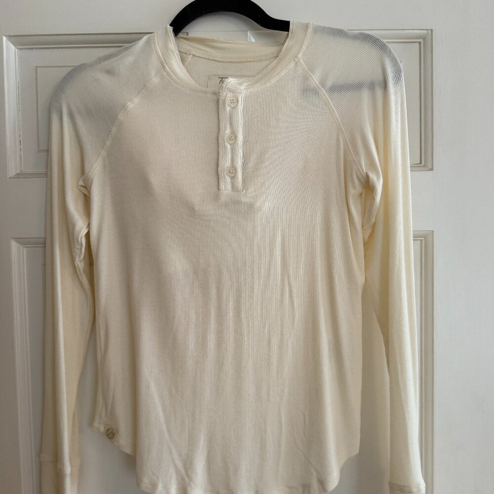 Faceplant Dreams Ribbed Henley Set